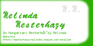 melinda mesterhazy business card